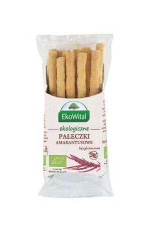 Bastoncini di amaranto biologici senza glutine 50 g – Ekowital