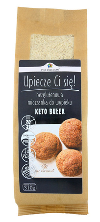 Preparato per panini keto senza glutine 310 g – Pięć Przemian (Five Transformations)