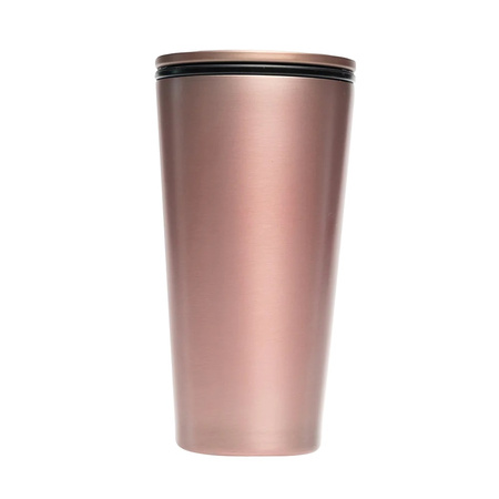 Tazza a scorrimento in acciaio inox oro rosa 420 ml - chic-mic-mic