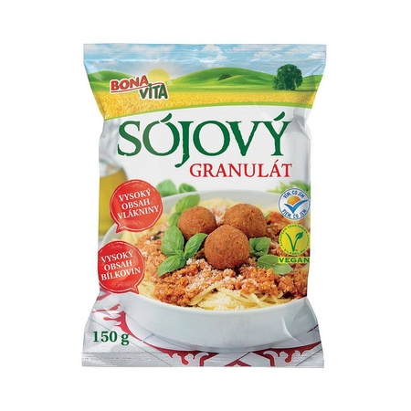 Granulato di soia 150 g – Bona Vita