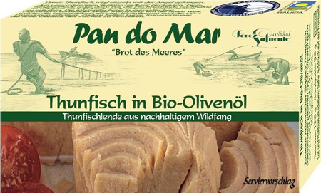 Tonno in olio d'oliva biologico 120 g
