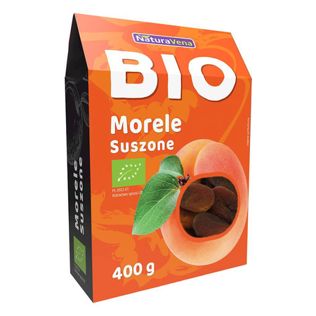 Albicocche dolci essiccate biologiche 400 g – Naturavena