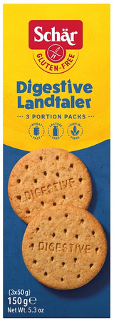 SET 6 x Digestive Landtaler - biscotti senza glutine 150 g