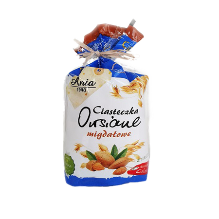 Biscotti di farina d'avena con mandorle 150 g