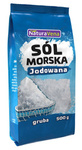 Sale marino iodato macinato grossolanamente 500 g - Naturavena