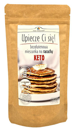 Miscela per pancake keto senza glutine 170 g - Cinque Trasformazioni