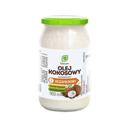 Olio di cocco raffinato non profumato 900 ml