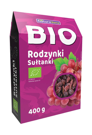 Uva sultanina BIO 400 g - Naturavena