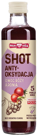 Shot antiossidante 250 ml – Polska Róża