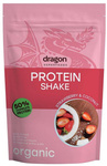 Shake proteico fragola e cocco, 50% di proteine con aminoacidi, con eritritolo, senza glutine, biologico 450 g – Dragon Superfoods