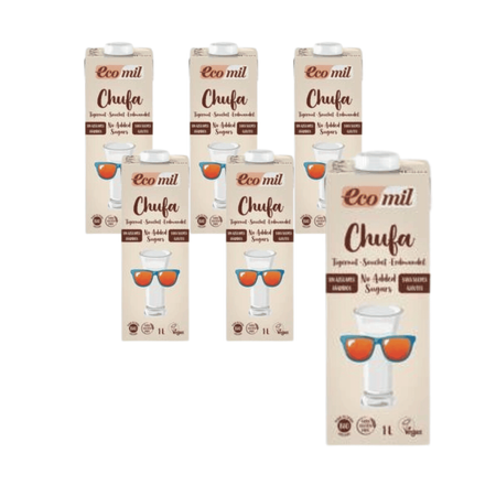 SET 6 x Bevanda alle noci di tigre senza glutine bio 1 l