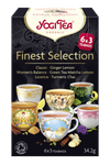 Tisana in bustine Finest Selection (mix di tisane) Biologico (6 x 3 bustine) 34,2 g – Yogi Tea