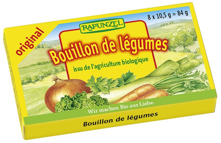 Brodo - cubetti di verdure gialle bio (8 x 10,5 g) 84 g