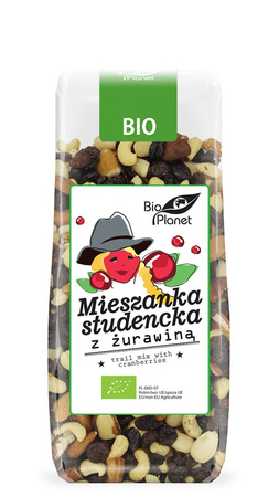 Miscela di studenti con mirtilli rossi BIO 150 g