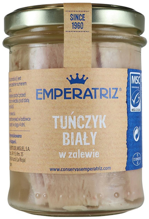 Filetti di tonno bianco all'olio in vaso 200 g (140 g) – Emperatriz