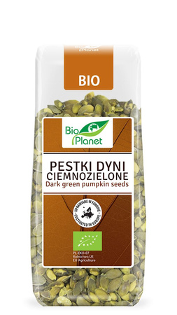 Semi di zucca verde scuro (coltivati in Europa) bio 150 g