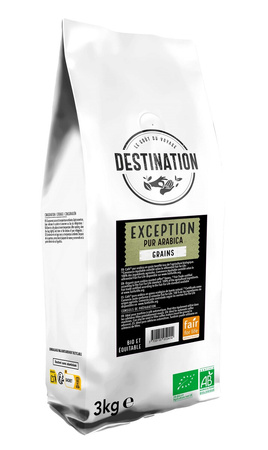 Caffè in chicchi Arabica 100% Biologico 3 kg – Destination