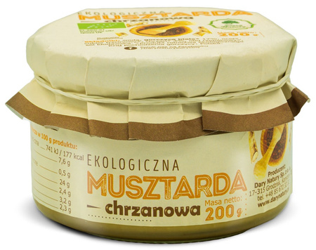Senape di rafano BIO 200 g - Dary Natury