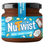 Crema di arachidi al gusto barretta cioccolato e caramello con pezzi di arachidi tostate 250 g – Nutwist
