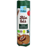 Biscotti sandwich di farro con crema al cacao, vegani, Fair Trade BIO 320 g – Pural