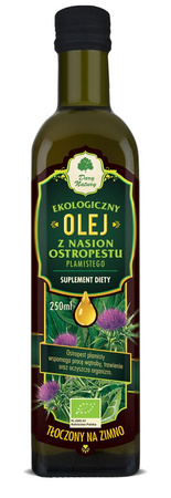 Olio di semi di cardo mariano biologico 250 ml – Dary Natury