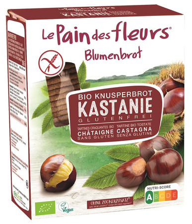 Gallette alle castagne senza glutine Biologiche 150 g – Le Pain des Fleurs