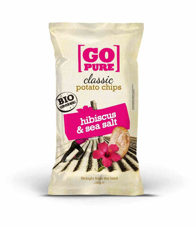 Patatine all'ibisco senza glutine BIO 125 g
