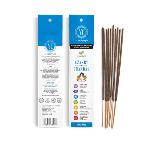 Incensi Indiani per Chakra (14 pz) 22 g – Your Candle