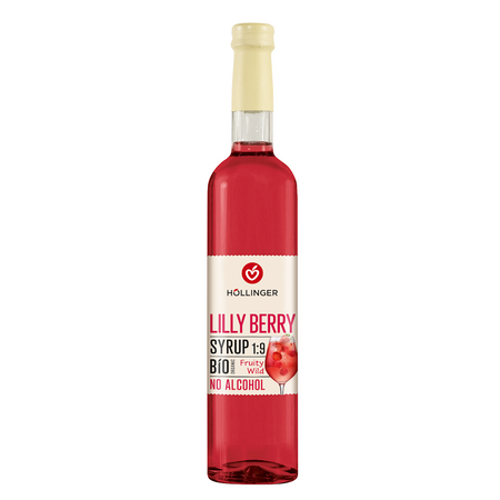Sciroppo per drink e cocktail Lilly Berry Bio 500 ml – Höllinger