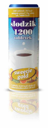 Dolcificante 1200 compresse Sweetie Gold – Zielony Listek
