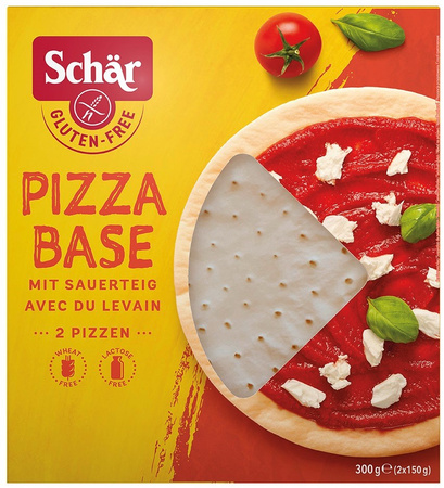 SET 8 x Basi per pizza senza glutine 2 x 150 g - Schar