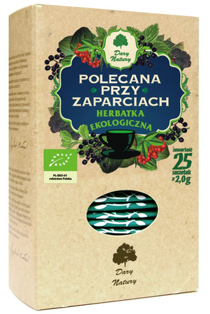 Tè consigliato per la stitichezza bio (25 x 2 g) 50 g - Dary Natury