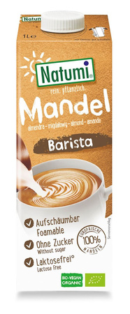 SET 8 x La bevanda alla mandorla Barista non contiene zuccheri bio 1 l - Natumi