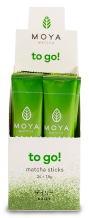 Tè verde Matcha in bustine Biologico (24 x 1,5 g) 36 g – Moya Matcha