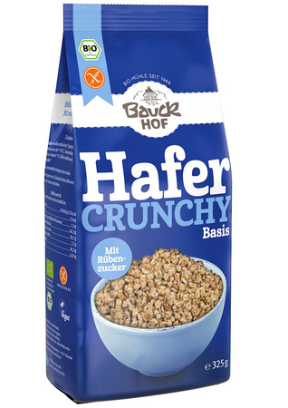 Crunchy Avena senza glutine Biologico 325 g – Bauck Hof