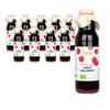KIT 10 x sciroppo di lampone BIO 750 ml