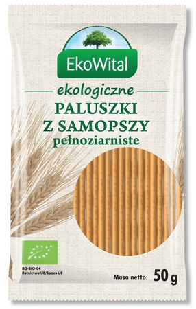 Grissini integrali biologici di farro monococco 50 g – Ekowital