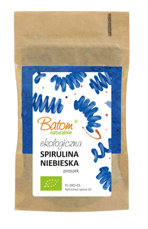 Spirulina blu biologica 15 g – Batom