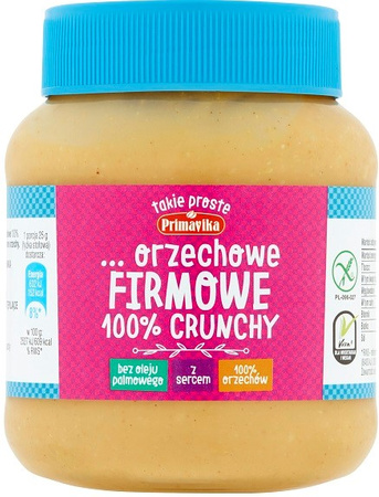Burro di arachidi 100 % croccante 350 g
