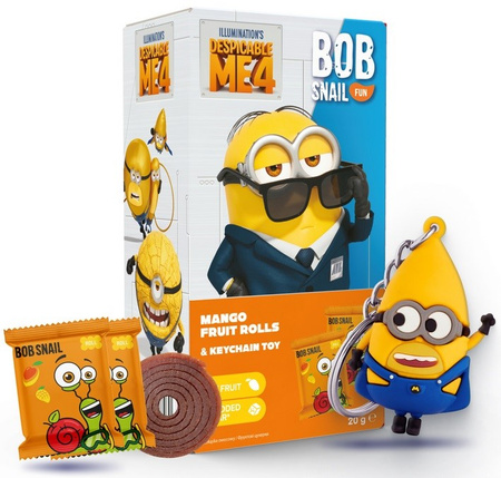 Snack al mango e giocattolo Minions 20 g – Bob Snail