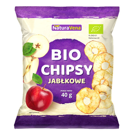 Chips di mela biologiche 40 g – Naturavena