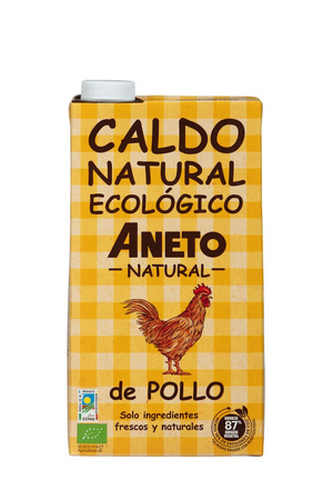 Brodo di pollo liquido Biologico senza glutine 1 l – Aneto Natural