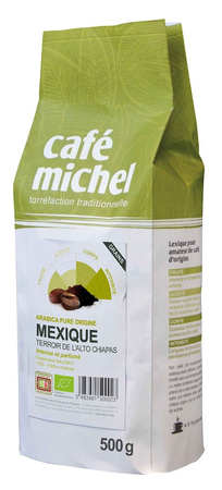 Caffè in grani Arabica 100% Messico Biologico 500 g – Cafe Michel