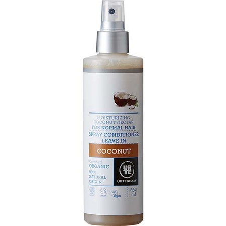Balsamo spray per capelli al cocco biologico 250 ml – Urtekram