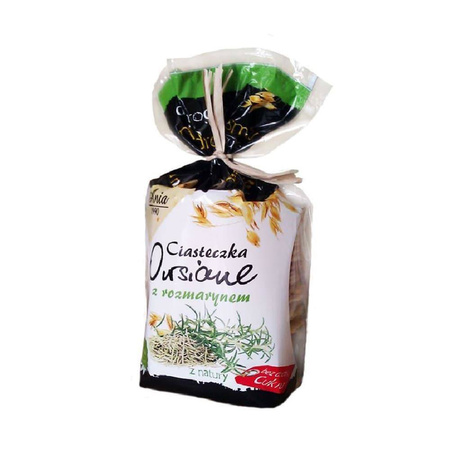 Biscotti d'avena al rosmarino 150 g – Ania Bio