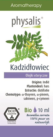 Olio essenziale di incenso (wierook) eco 10 ml