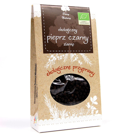 Grani di pepe nero bio 50 g