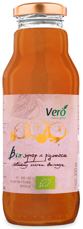 Sciroppo di cotogno dolcificato con zucchero di canna Biologico 300 ml – Vero