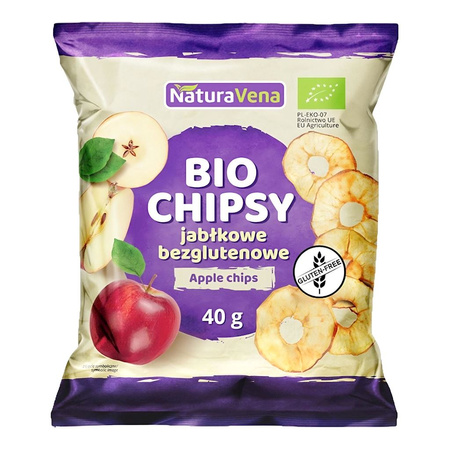 Patatine alla mela bio 40 g - Naturavena