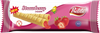 Tubetti di mais ripieni di crema senza glutine al gusto di fragola 18g - Balila